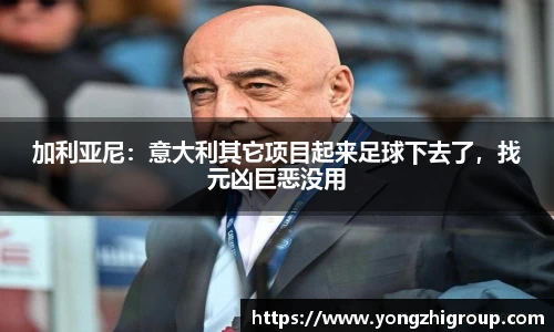 加利亚尼：意大利其它项目起来足球下去了，找元凶巨恶没用